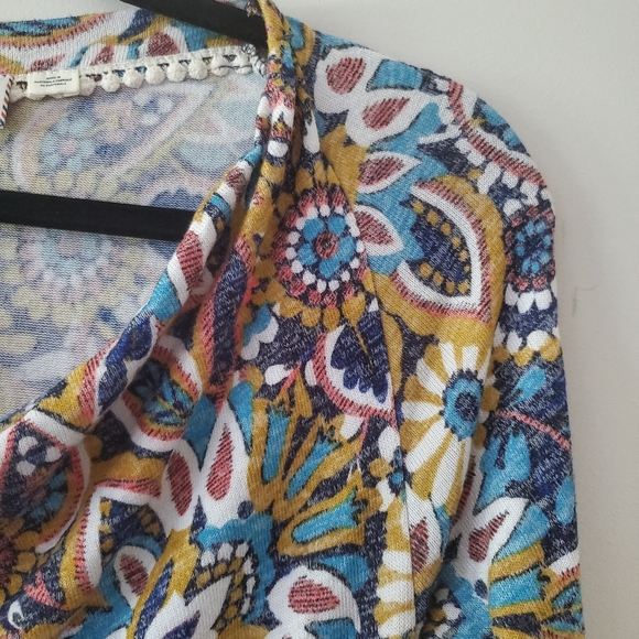 Anthropologie 9h5-Stcl Paisley Top - Size Medium - Picture 6 of 6